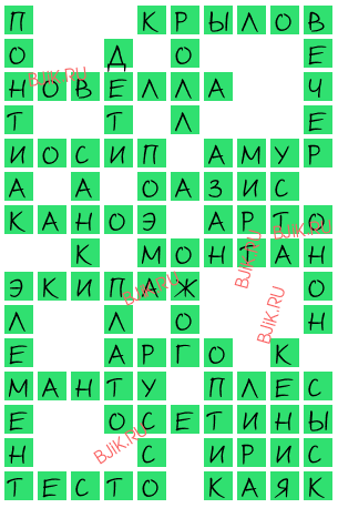 сканворд 17539