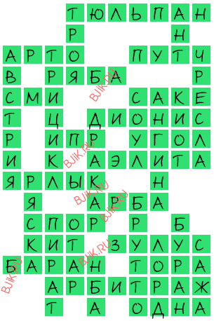 сканворд 17605