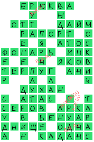 сканворд 17634