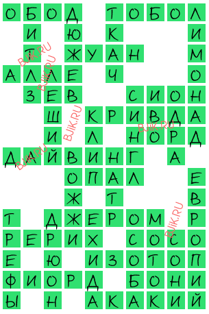 сканворд 17662