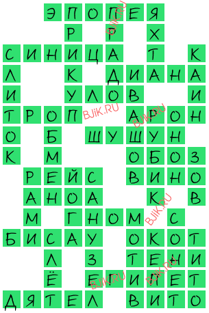 сканворд 17718