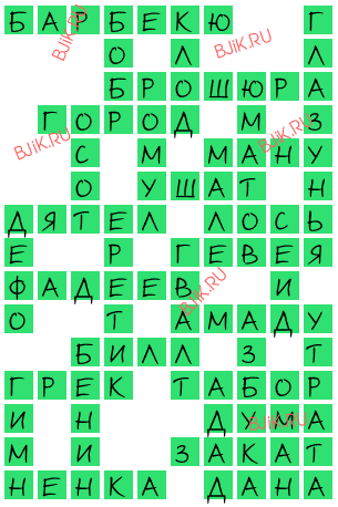 сканворд 17723