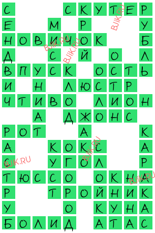 сканворд 17766