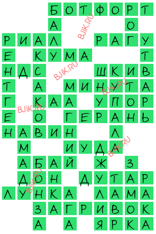 сканворд 17770