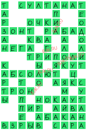сканворд 17786