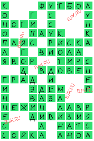 сканворд 17794