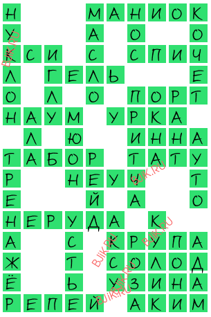 сканворд 17812