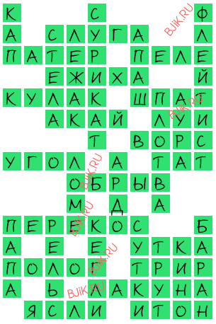 сканворд 17833