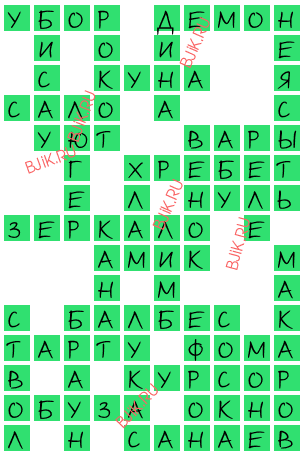 сканворд 17897