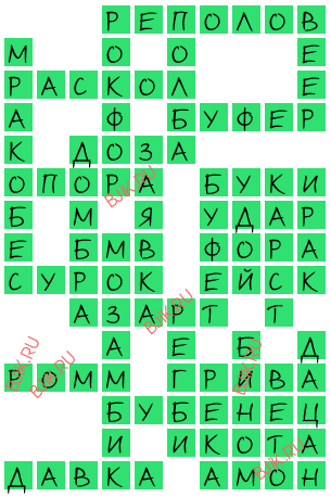 сканворд 17930