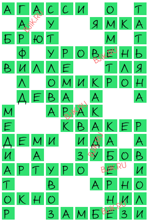 сканворд 17941