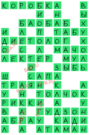 сканворд 17951