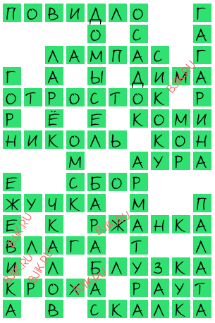 сканворд 17967