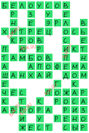 сканворд 17975