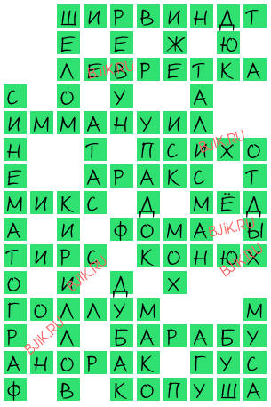 сканворд 17979