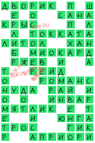 сканворд 17999
