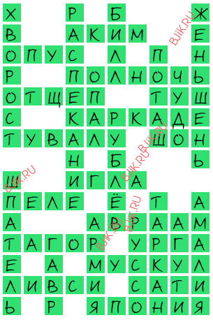 сканворд 18004