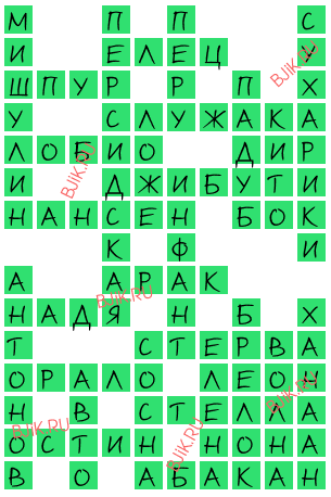сканворд 18064