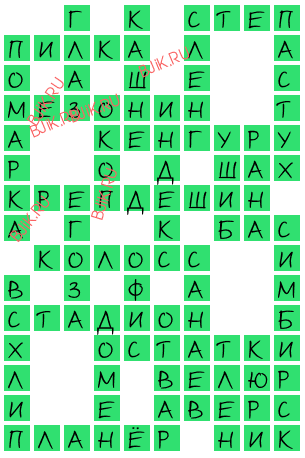 сканворд 18067