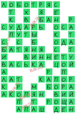 сканворд 18140