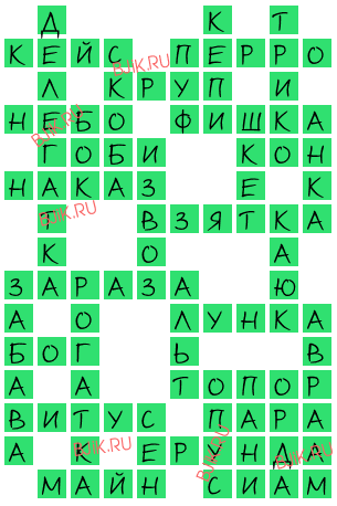 сканворд 18152