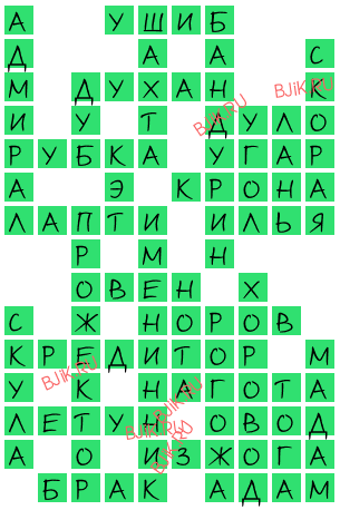 сканворд 18158