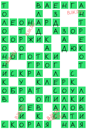 сканворд 18161