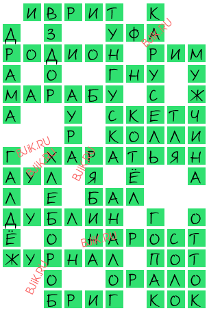 сканворд 18163