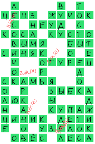 сканворд 18167