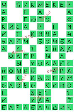 сканворд 18195