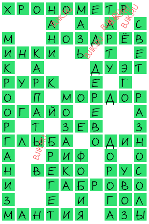 сканворд 18196