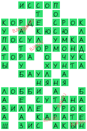 сканворд 18226