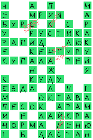 сканворд 18239