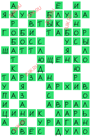 сканворд 18252