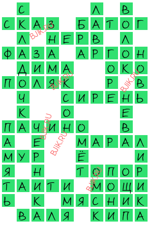 сканворд 18282