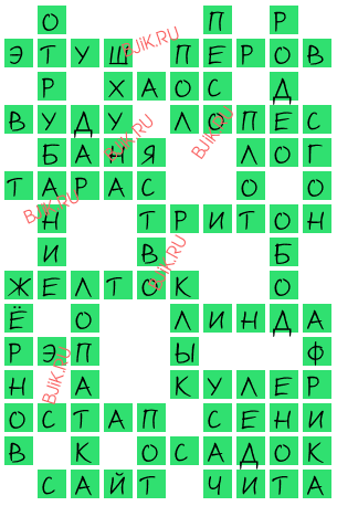 сканворд 18327