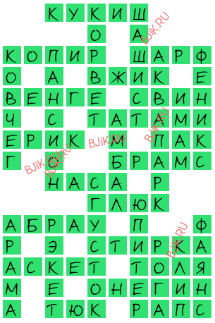 сканворд 18331