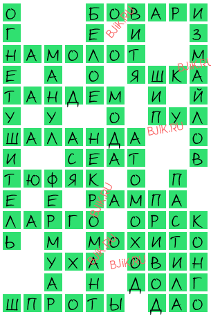 сканворд 18336