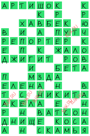 сканворд 18338