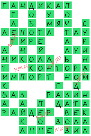 сканворд 18435