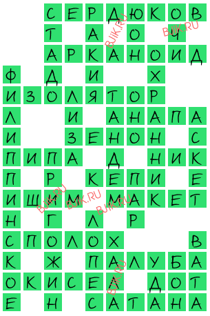 сканворд 18444