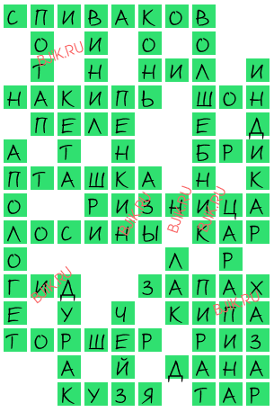 сканворд 18470