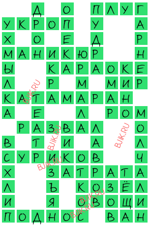 сканворд 18472