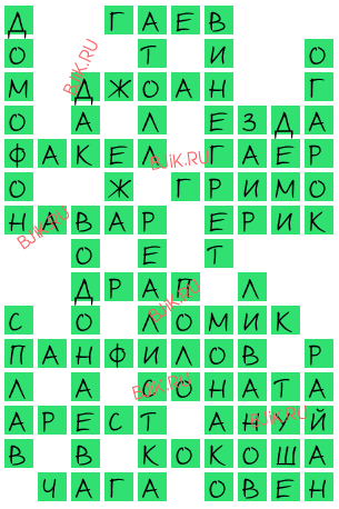 сканворд 18476