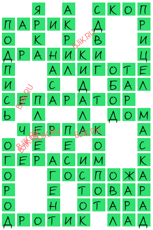 сканворд 18487