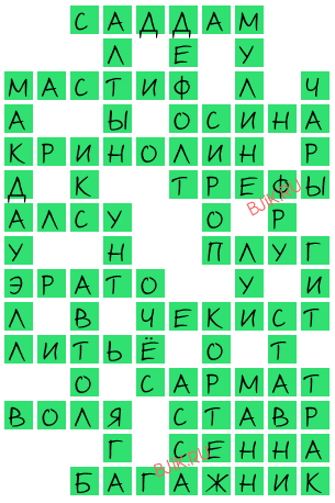 сканворд 18505