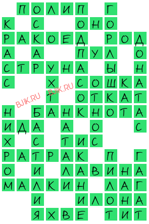 сканворд 18509