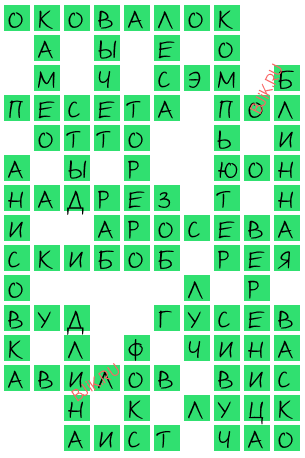 сканворд 18565