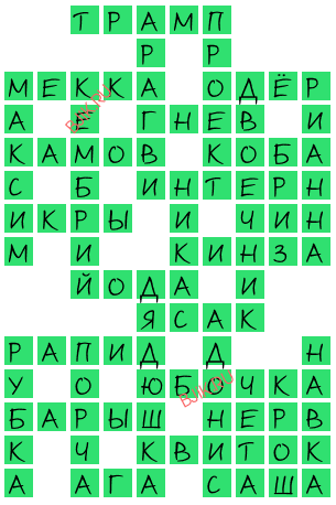 сканворд 18581