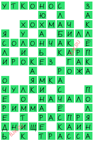 сканворд 18587